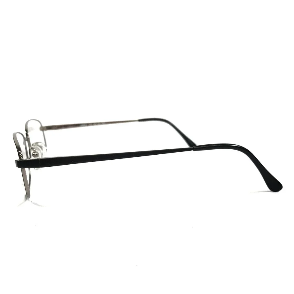 Durango Series Eyeglasses Frames JAMIE C3 Black Silver Rectangle 52-18-135